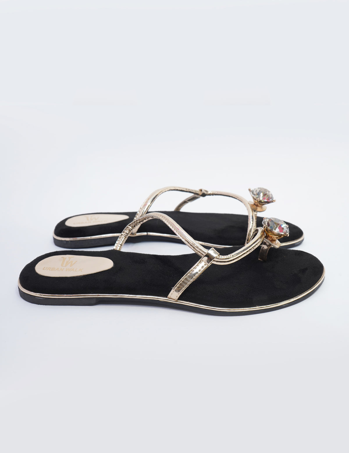 Crystal Toe Ring Flats